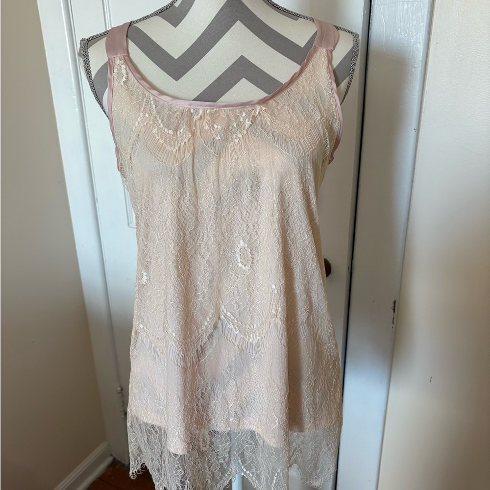 Rue21 Soft Pink Lace Top
